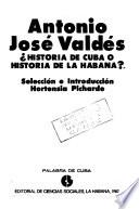 Antonio José Valdés