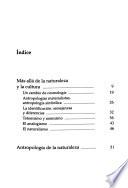 Antropología de la naturaleza