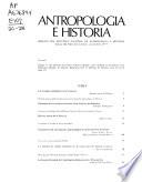 Antropología e historia
