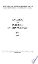 Anuario de derecho internacional