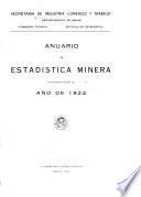 Anuario de estadística minera