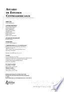 Anuario de estudios centroamericanos
