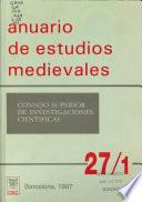 Anuario de estudios medievales
