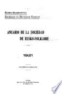 Anuario de Eusko-folklore
