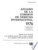 Anuario de la Comisión de Derecho Internacional 1976, Vol.II, Part 2