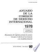 Anuario de la Comisión de Derecho Internacional 1978, Vol.II, Parte 1