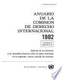 Anuario de la Comisión de Derecho Internacional 1982, Vol.II, Part 2