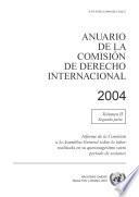 Anuario de la Comisión de Derecho Internacional 2004, Vol.II, Parte 2