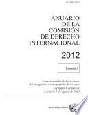 Anuario de la Comisión de Derecho Internacional 2012