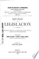 Anuario de legislación y jurisprudencia