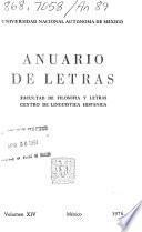 Anuario de letras