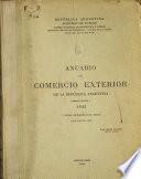 Anuario del comercio exterior