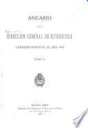 Anuario del Departamento nacional de estadística ...