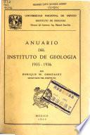 Anuario del Instituto de Geología
