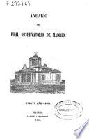 Anuario del Observatorio de Madrid