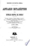 Anuario estadÃ­stico