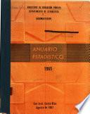 Anuario estadístico de educación