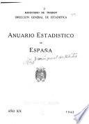 Anuario estadístico de España