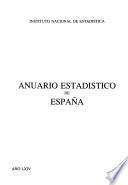 Anuario estadístico de España