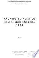 Anuario estadístico de la República dominicana