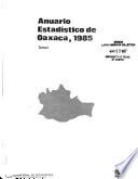 Anuario estadístico de Oaxaca
