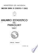 Anuario estadístico del Paraguay