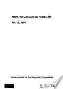 Anuario galego de filoloxía