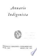 Anuario indigenista