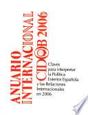 Anuario internacional CIDOB ...