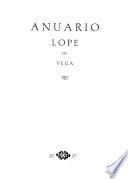 Anuario Lope de Vega