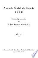 Anuario social de España