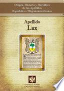 Apellido Lax