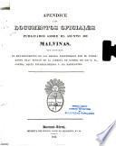 Apendice à los documentos oficiales publicados sobre el asunto de Malvinas