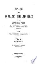 Aplec de rondaies mallorquines