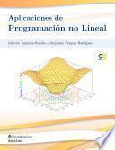 Aplicaciones de programación no lineal