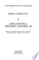 Apologética historia sumaria III