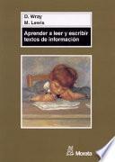 Aprender a leer y escribir textos de información