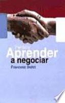 Aprender a negociar