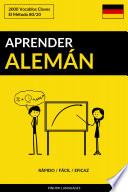 Aprender Alemán - Rápido / Fácil / Eficaz