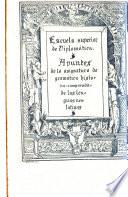 Apuntes de la asignatura de gramática historico-comparada de las lenguas neo-latinas