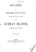 Apuntes estadísticos del estado Guayana