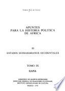 Apuntes para la historia politica de Africa