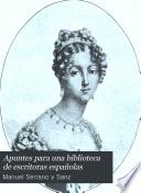 Apuntes para una biblioteca de escritoras españolas