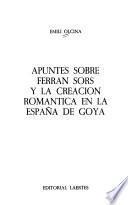 Apuntes sobre Ferran Sors y la creación romántica en la España de Goya