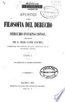 Apuntes sobre filosofía del derecho y derecho internacional