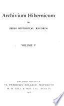 Archivium hibernicum