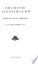Archivo agustiniano