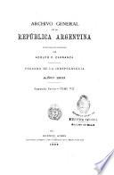Archivo general de la República Argentina