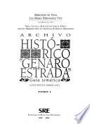 Archivo Histórico Genaro Estrada: Continente americano
