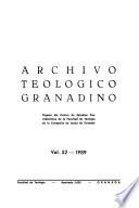 Archivo teológico granadino